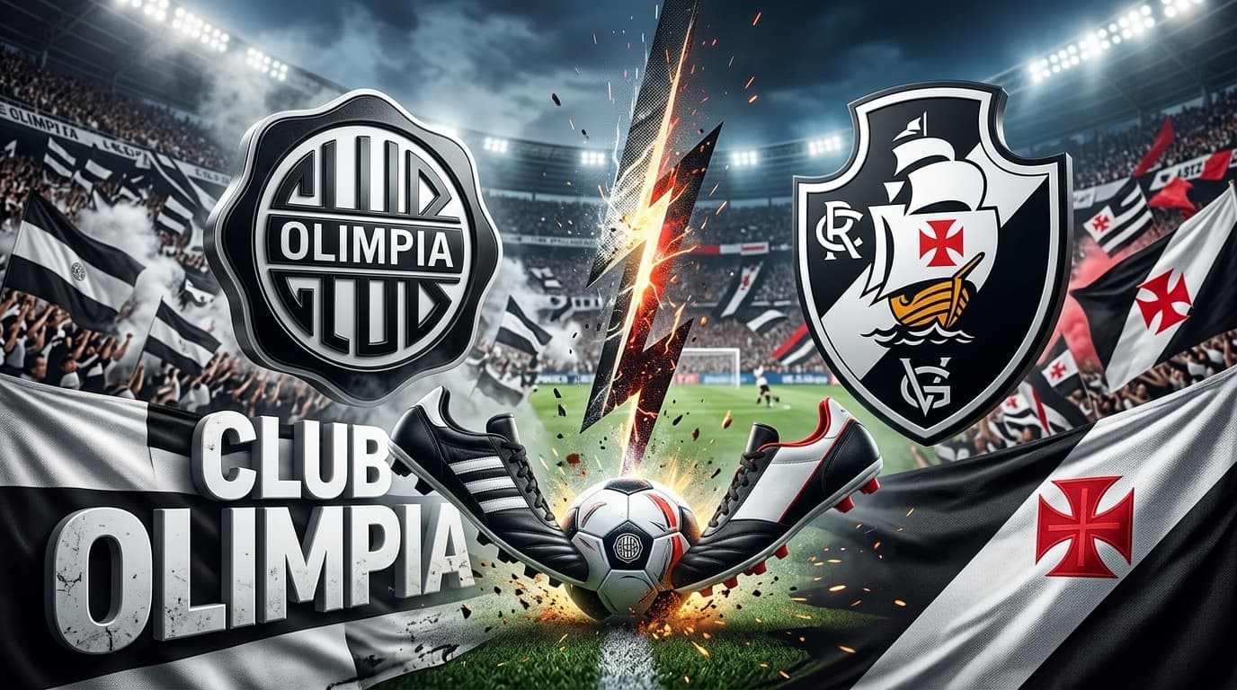 Olimpia x Vasco ao vivo pela copa Sul-Americana