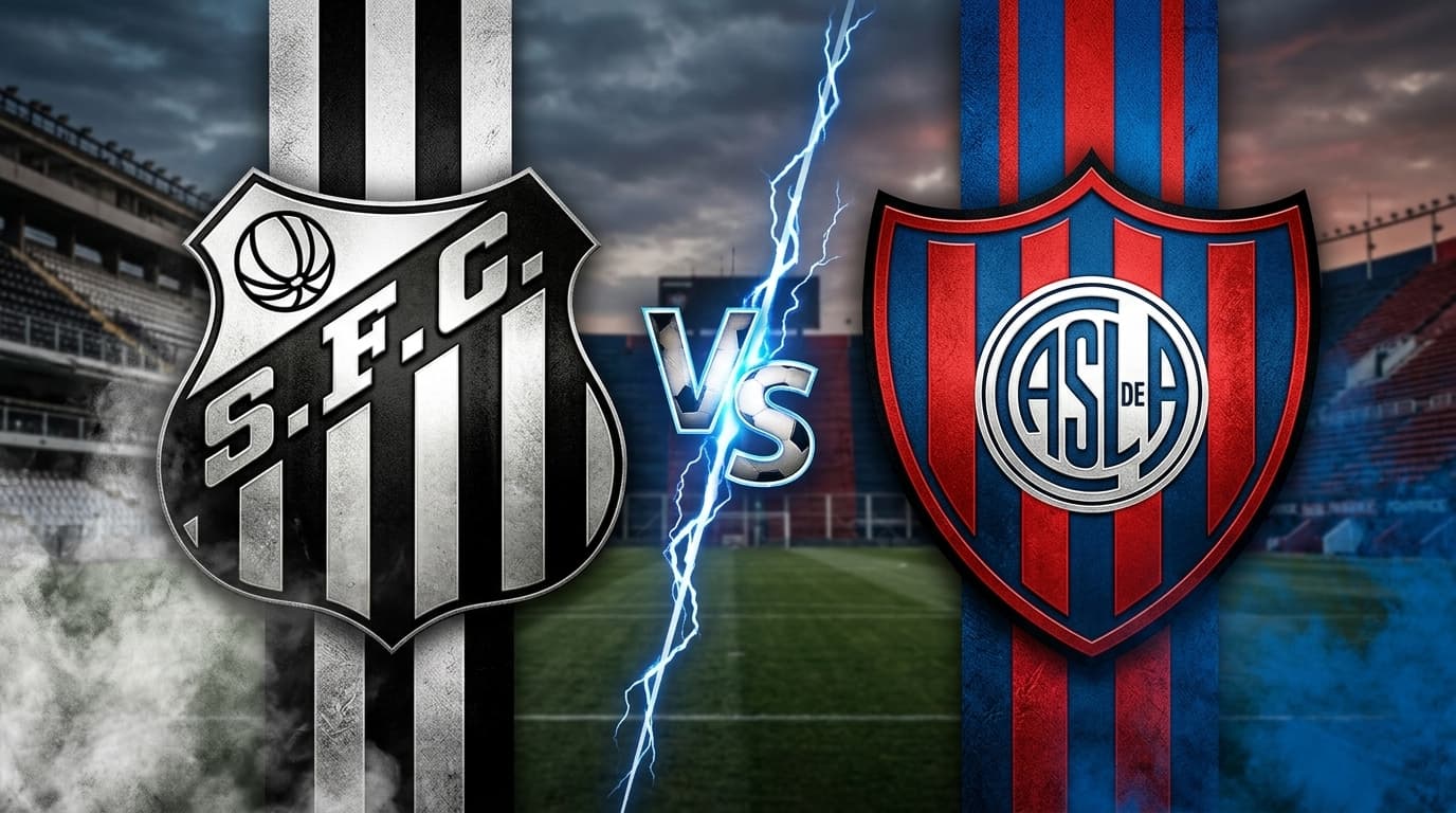 Santos x San Lorenzo ao vivo hoje! Onde assistir, gols, melhores momentos, horário e escalações