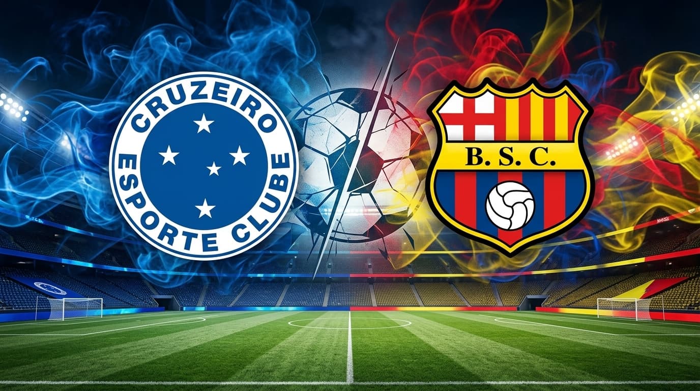 Cruzeiro x Barcelona SC ao vivo hoje! Onde assistir, gols, melhores momentos, horário e escalações