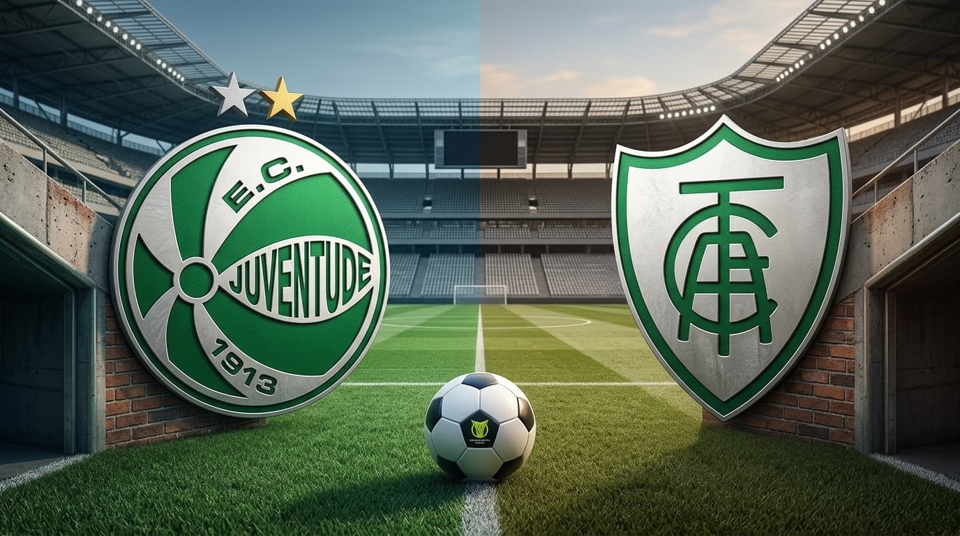 Juventude x América Mineiro ao vivo hoje! Onde assistir, gols, melhores momentos, horário e escalações