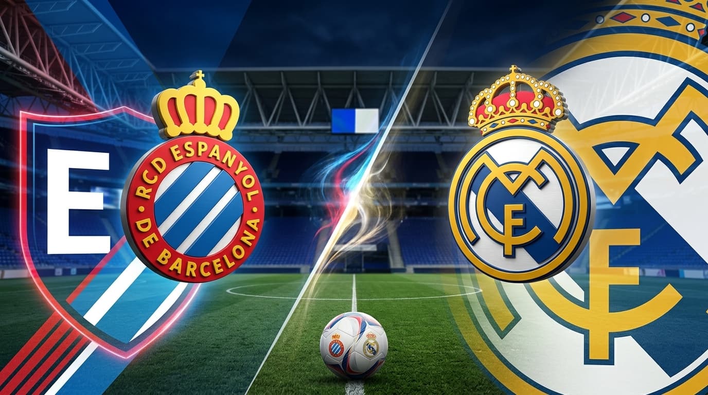 Espanyol x Real Madrid; Ao vivo o jogo que pode decidir a La Liga