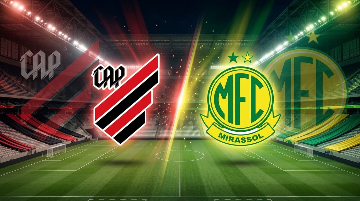 Athletico-PR x Mirassol ao vivo hoje! O Mirassol tenta a sua reabilitação no Campeonato Brasileiro