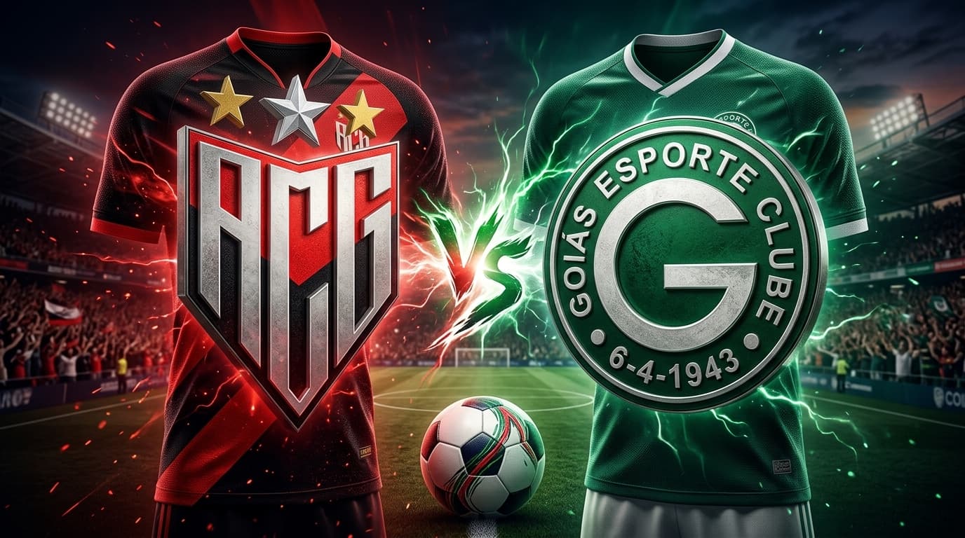 Atlético Goianiense x Goiás ao vivo hoje! O grande clássico de Goiânia!!