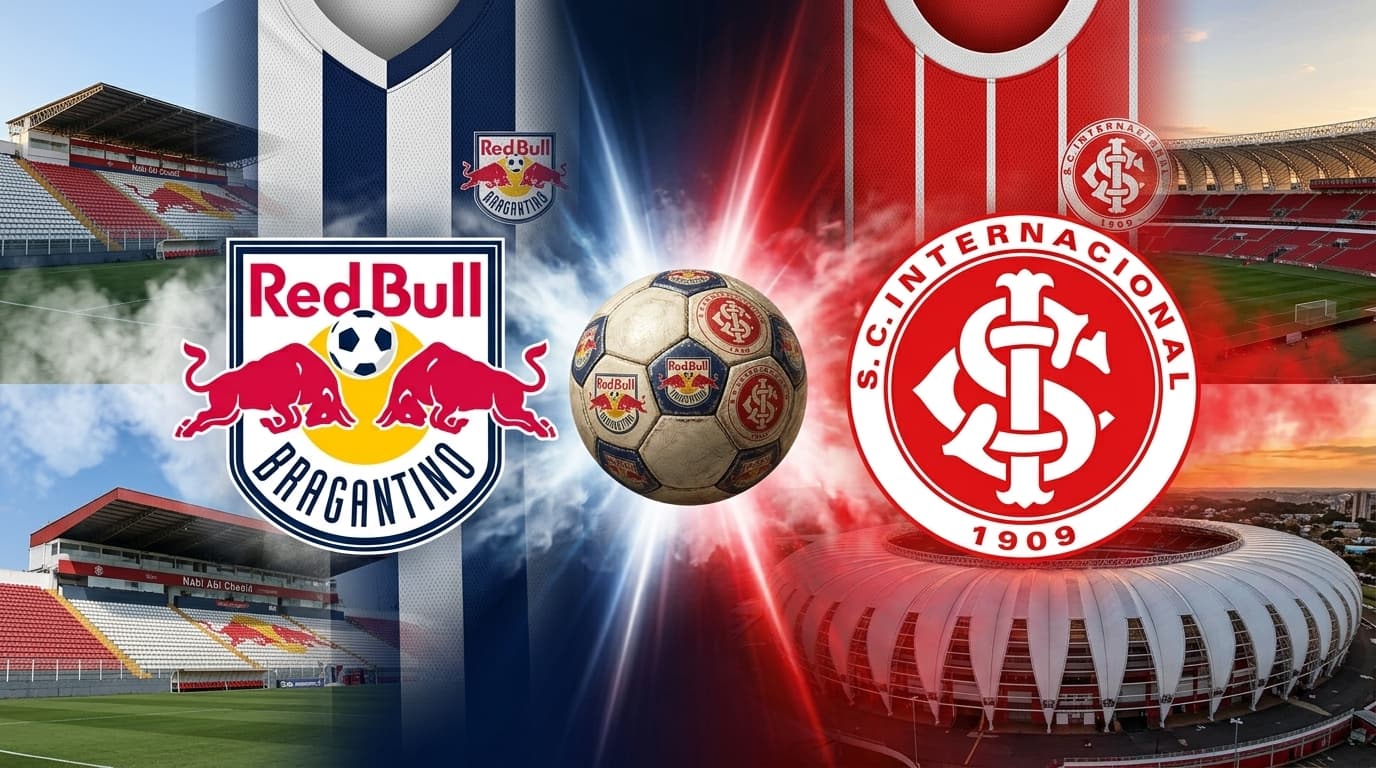 Bragantino x Internacional medem forças na última rodada antes da Copa