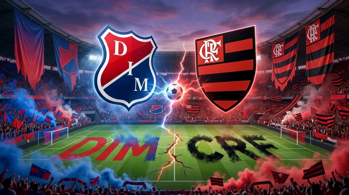 Independiente Medellin x Flamengo ao vivo hoje; Acompanhe
