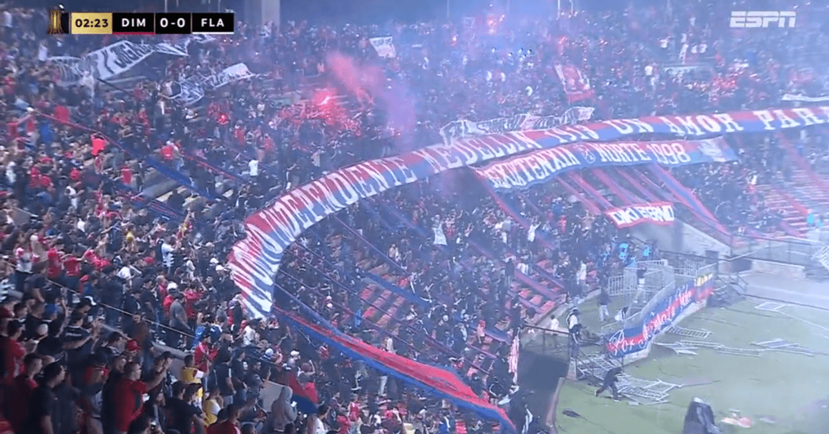 Caos na Colômbia: Jogo do Flamengo contra Independiente Medellín é cancelado na Libertadores