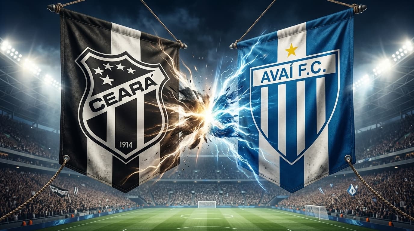 Ceará x Avaí ao vivo hoje! Equipes fazem duelo tenso para afastar a crise na Série B