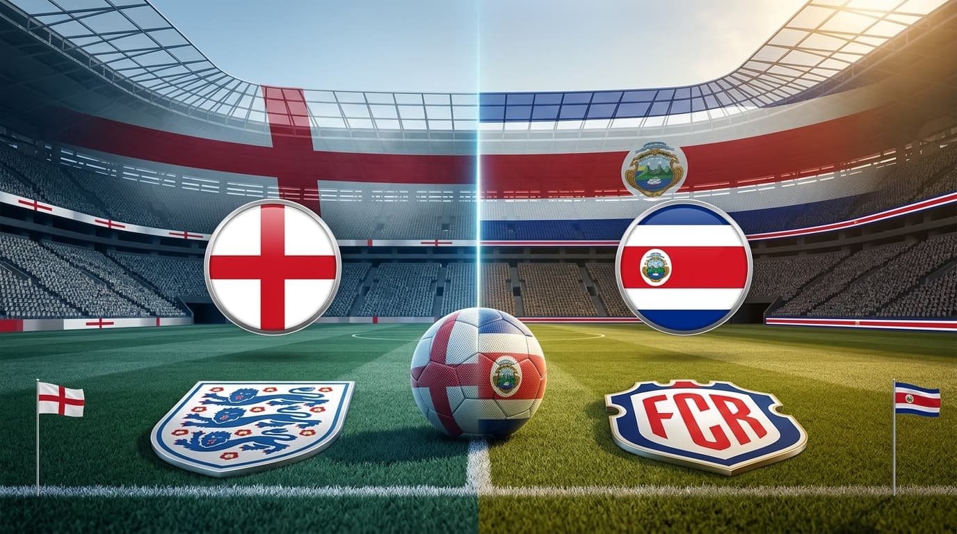Ajustes Finais: Inglaterra encara a Costa Rica em Orlando antes da Copa