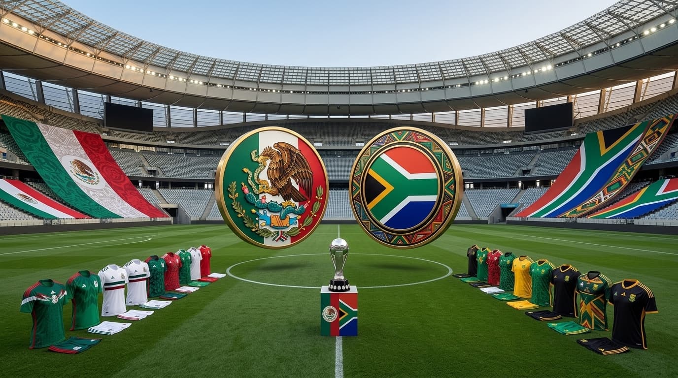 México x África do Sul ao vivo hoje! Onde assistir, gols, melhores momentos, horário e escalações