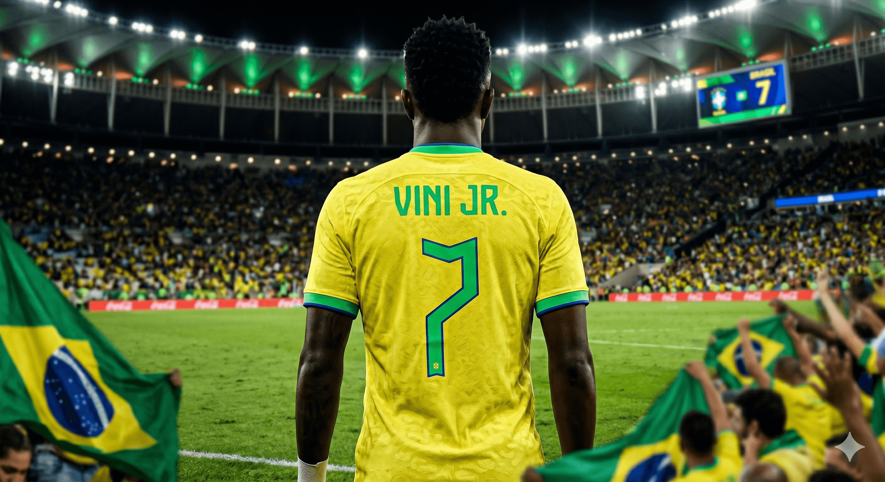Ao Vivo: Vini Jr. marca golaço e empata para o Brasil contra Marrocos