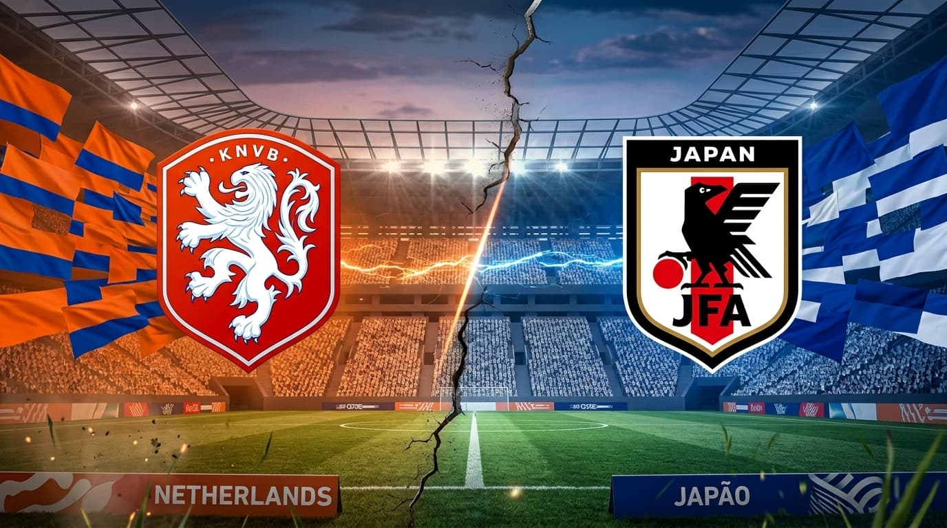 Holanda x Japão ao vivo hoje! Onde assistir, gols, melhores momentos, horário e escalações