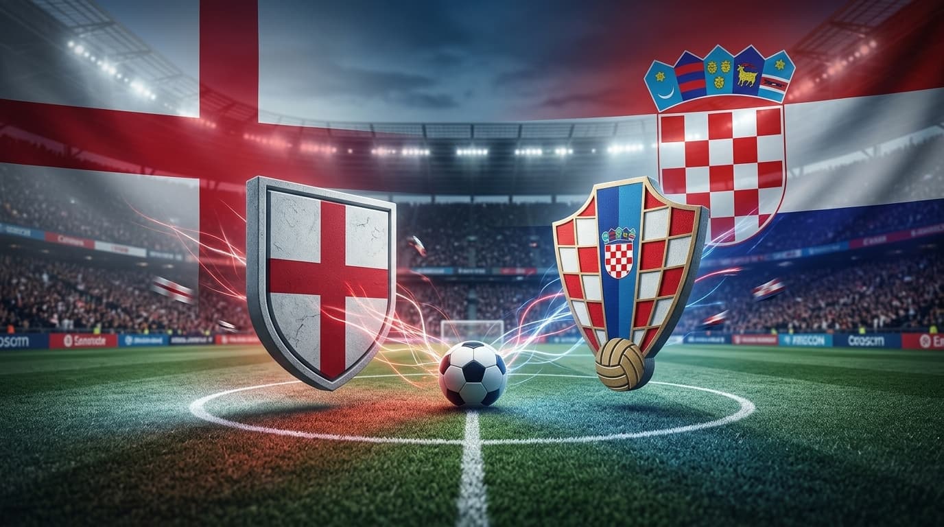 Inglaterra x Croácia ao vivo hoje! Onde assistir, gols, melhores momentos, horário e escalações