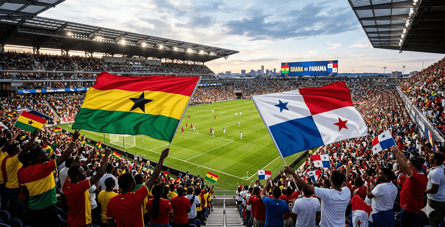Gana x Panama ao vivo hoje! Onde assistir, gols, melhores momentos, horário e escalações