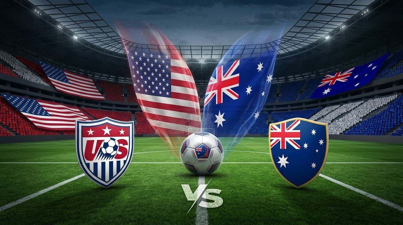 Estados Unidos x Austrália ao vivo hoje! Onde assistir, gols, melhores momentos, horário e escalações