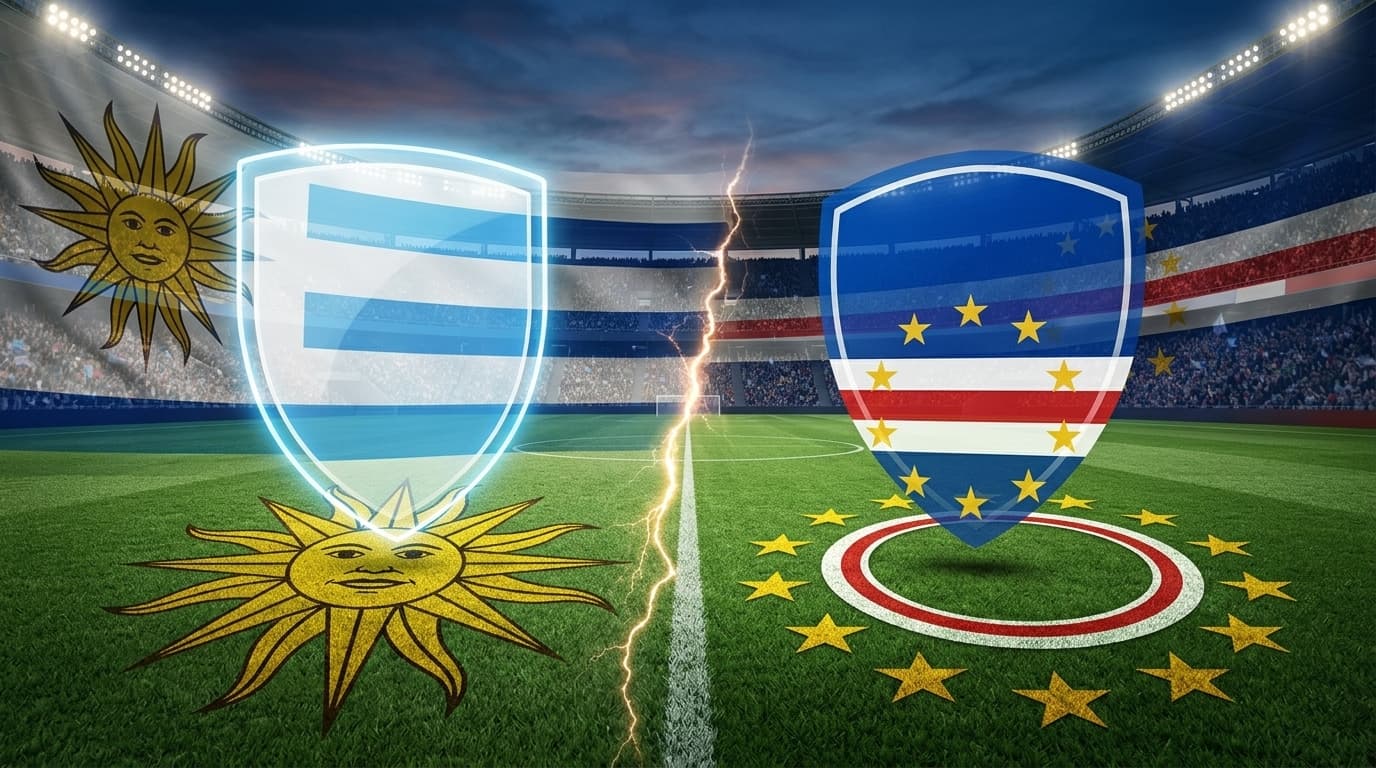 Uruguai x Cabo Verde ao vivo hoje! Onde assistir, gols, melhores momentos, horário e escalações