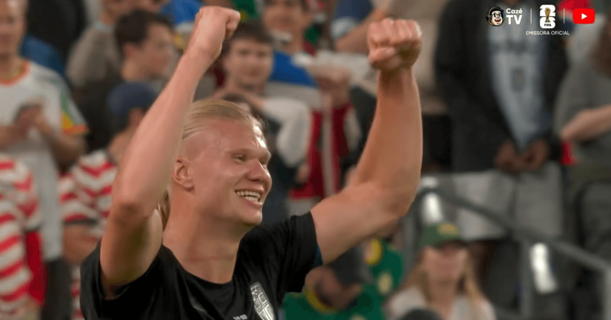 Com dois gols de Haaland, Noruega vence Senegal e garante vaga no mata-mata da Copa