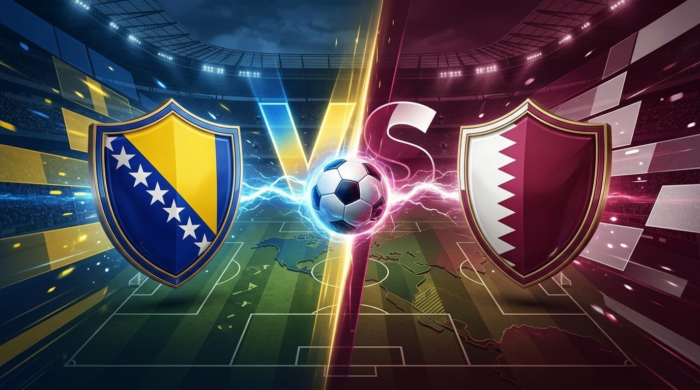 Bosnia & Herzegovina x Catar ao vivo hoje! Onde assistir, gols, melhores momentos, horário e escalações