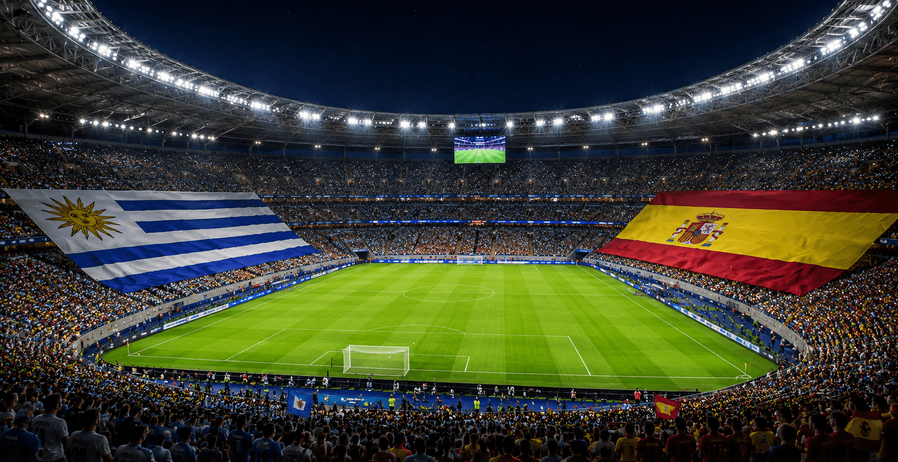 Uruguai x Espanha ao vivo hoje! Onde assistir, gols, melhores momentos, horário e escalações