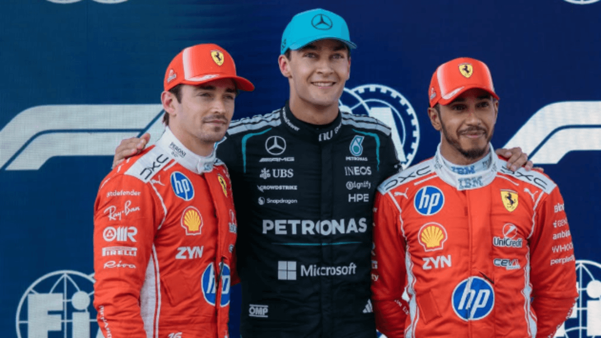 George Russell conquista pole no fim e lidera dobradinha da Mercedes no GP da Áustria; Bortoleto larga em 12º