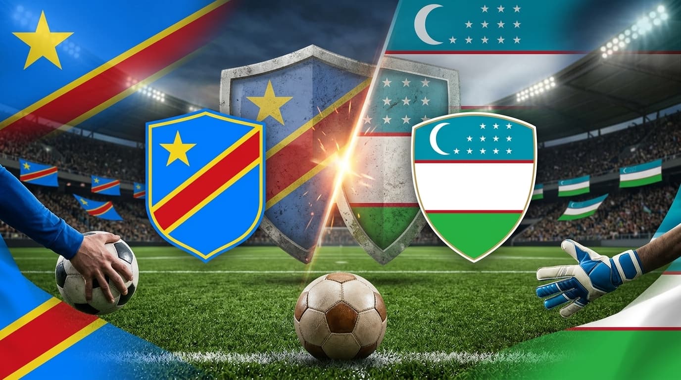 RD Congo x Uzbequistão ao vivo hoje! Onde assistir, gols, melhores momentos, horário e escalações