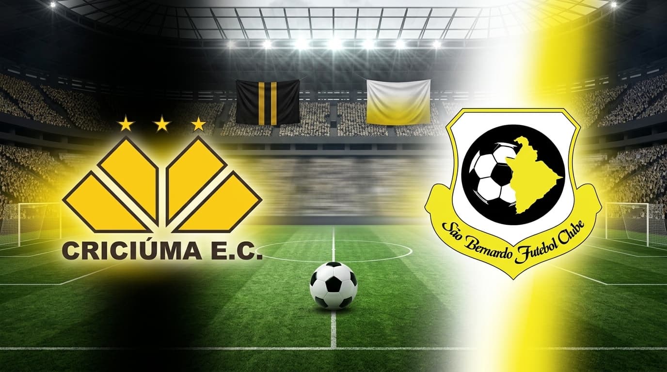 Criciúma x São Bernardo ao vivo hoje! Onde assistir, gols, melhores momentos, horário e escalações