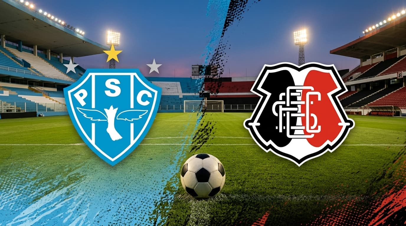 Paysandu x Santa Cruz ao vivo hoje! Onde assistir, gols, melhores momentos, horário e escalações