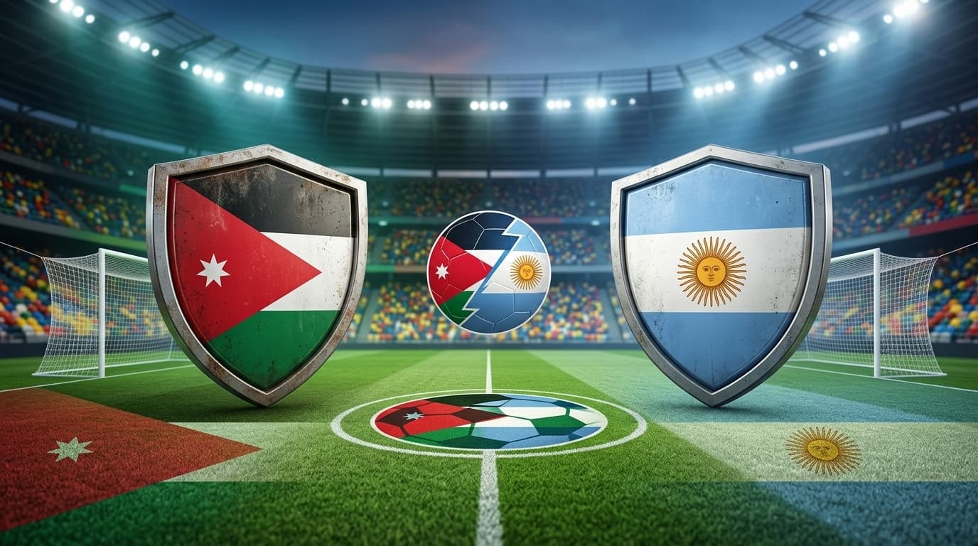 Jordania x Argentina ao vivo hoje! Onde assistir, gols, melhores momentos, horário e escalações