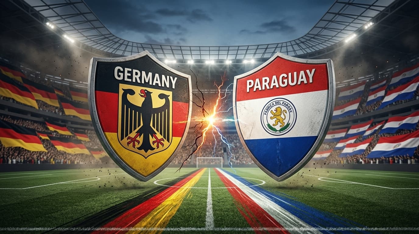Alemanha x Paraguai ao vivo hoje! Onde assistir, gols, melhores momentos, horário e escalações