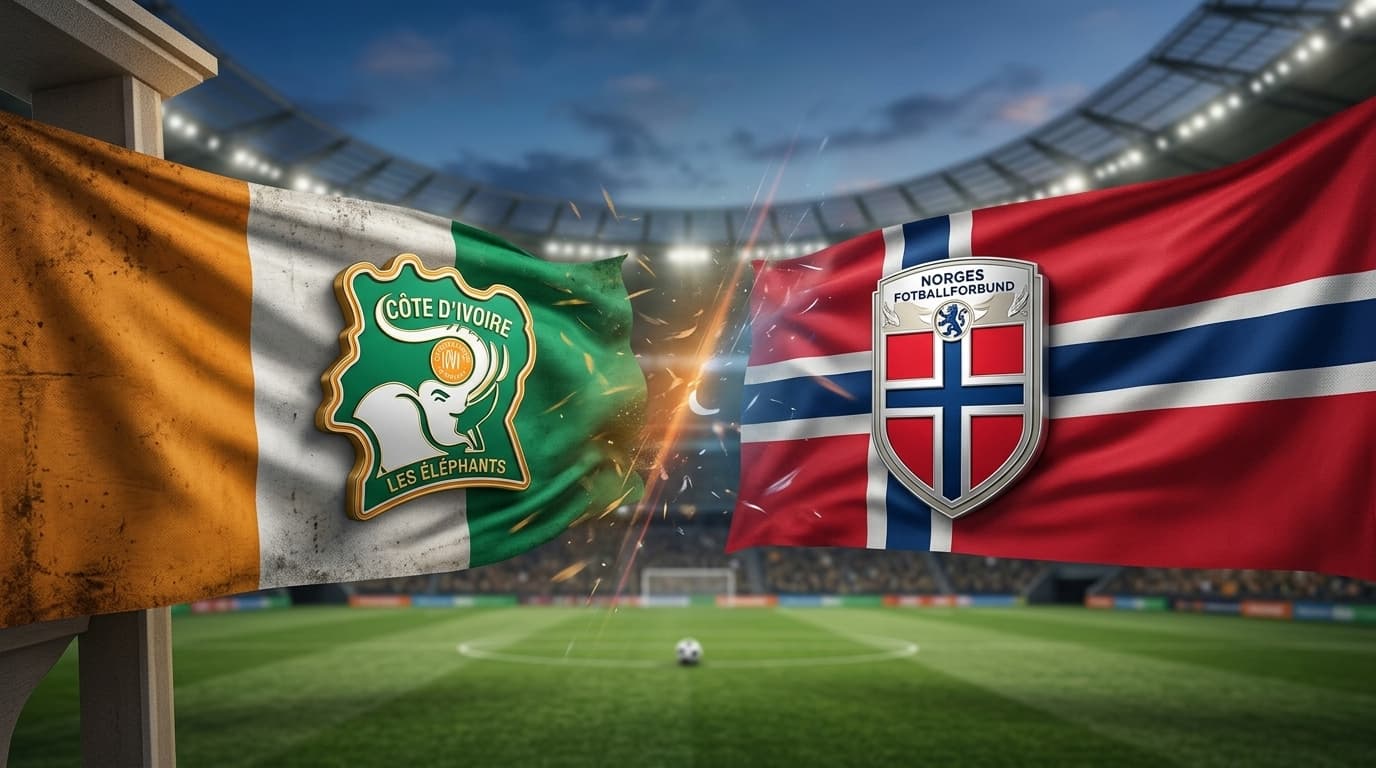 Costa do MArfim x Noruega ao vivo hoje! Onde assistir, gols, melhores momentos, horário e escalações