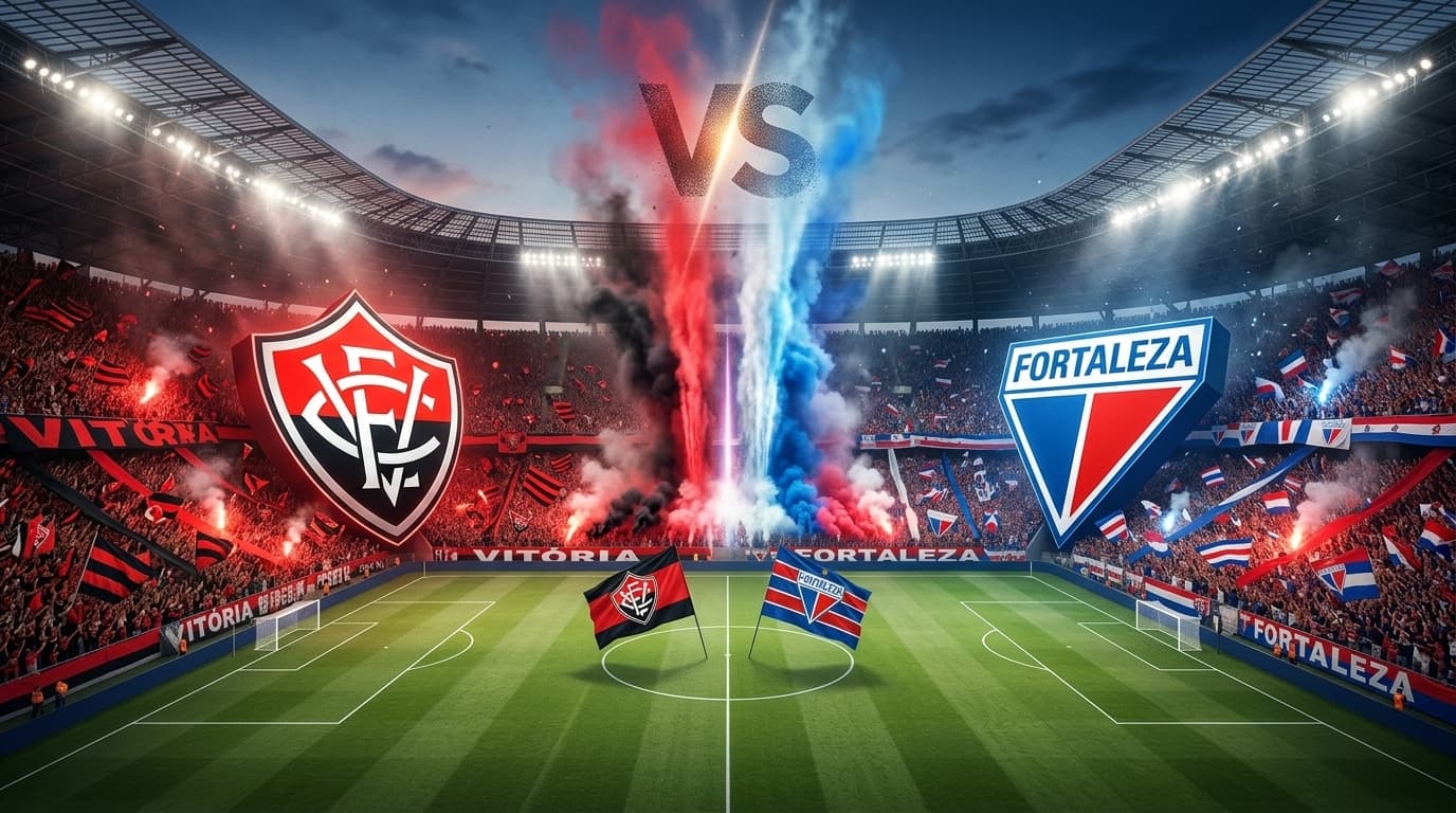 Vitória x Fortaleza EC ao vivo hoje! Onde assistir, gols, melhores momentos, horário e escalações