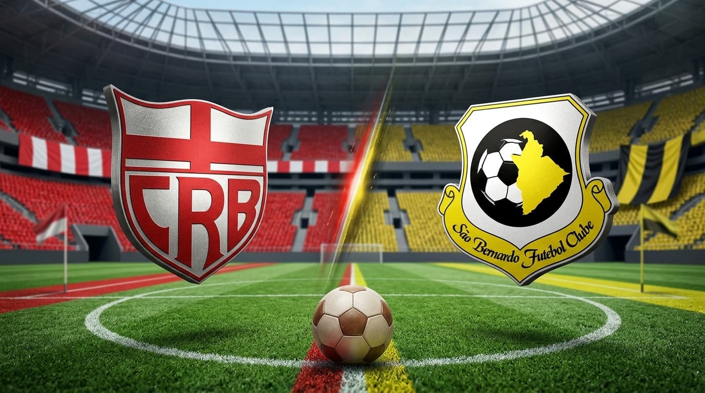 CRB e São Bernardo se enfrentam em duelo decisivo pela Série B