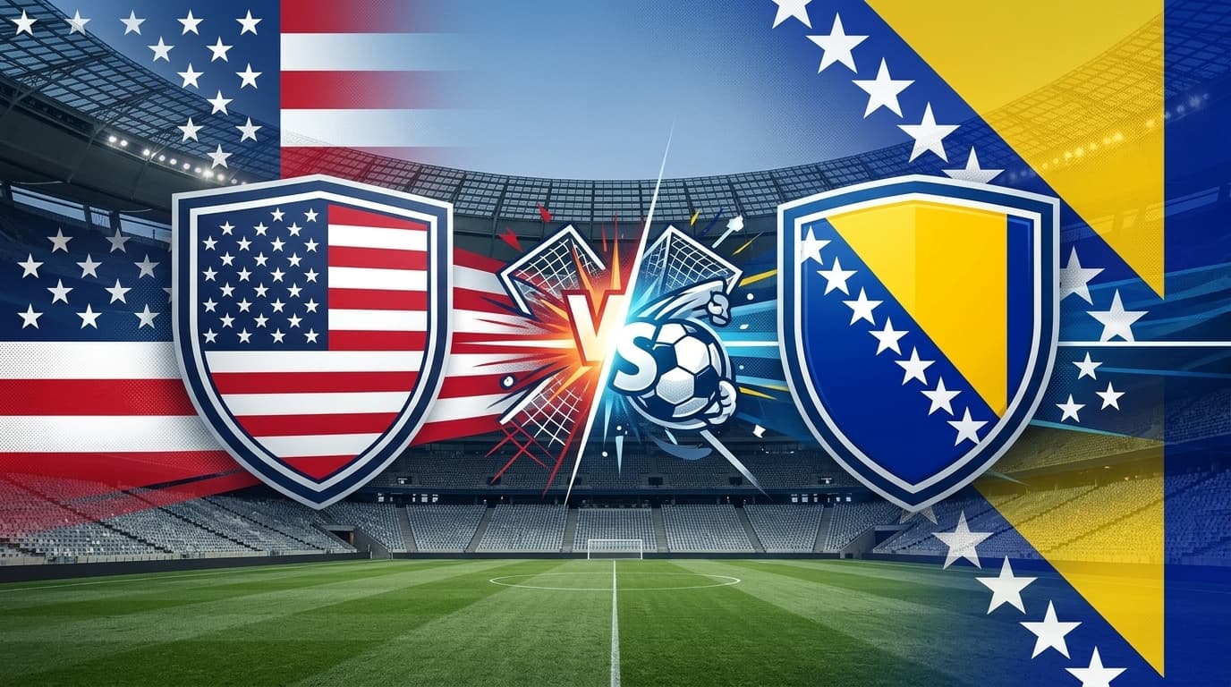 Estados Unidos x Bosnia & Herzegovina ao vivo hoje! Onde assistir, gols, melhores momentos, horário e escalações