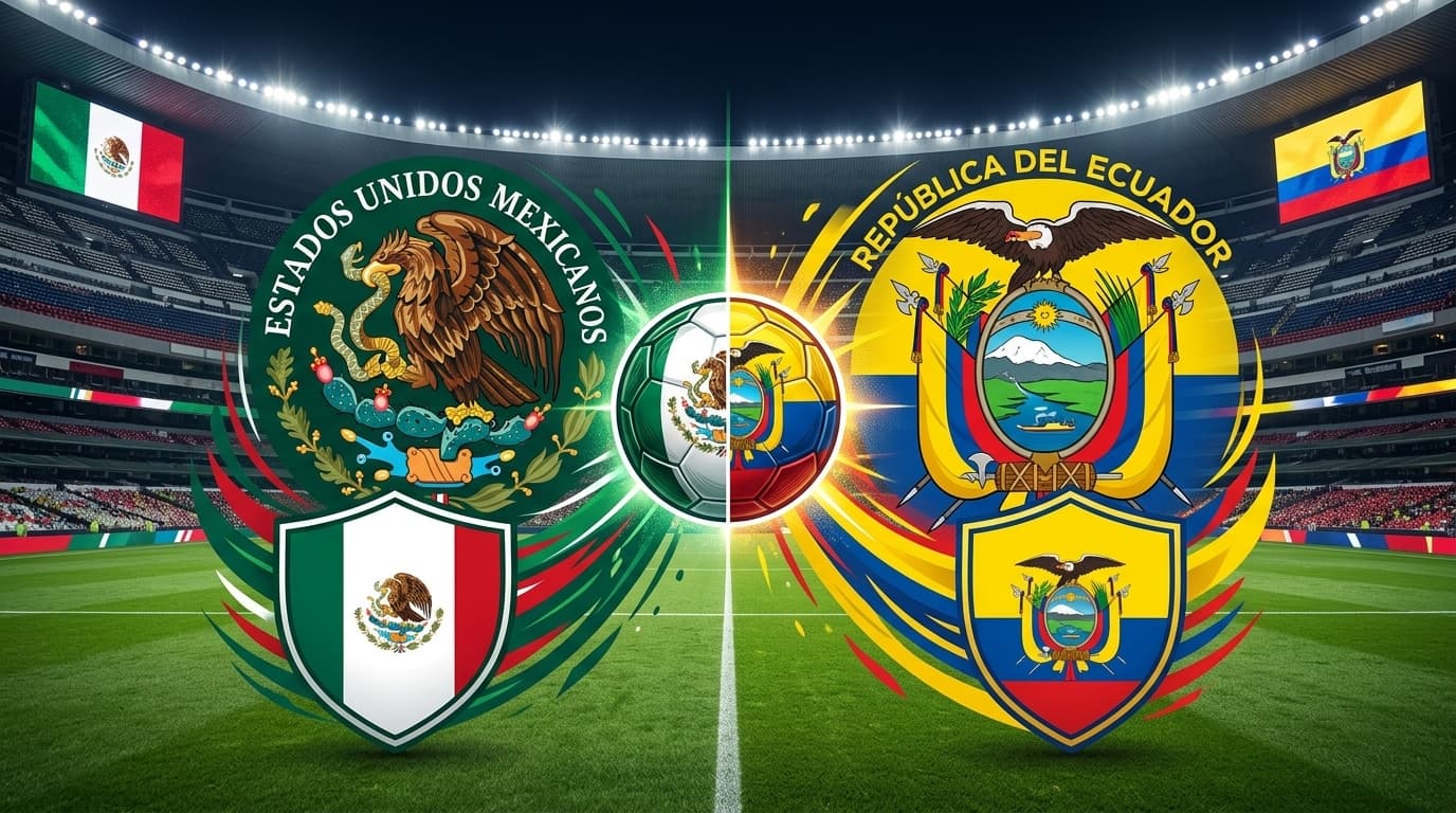 México x Equador ao vivo hoje! Onde assistir, gols, melhores momentos, horário e escalações