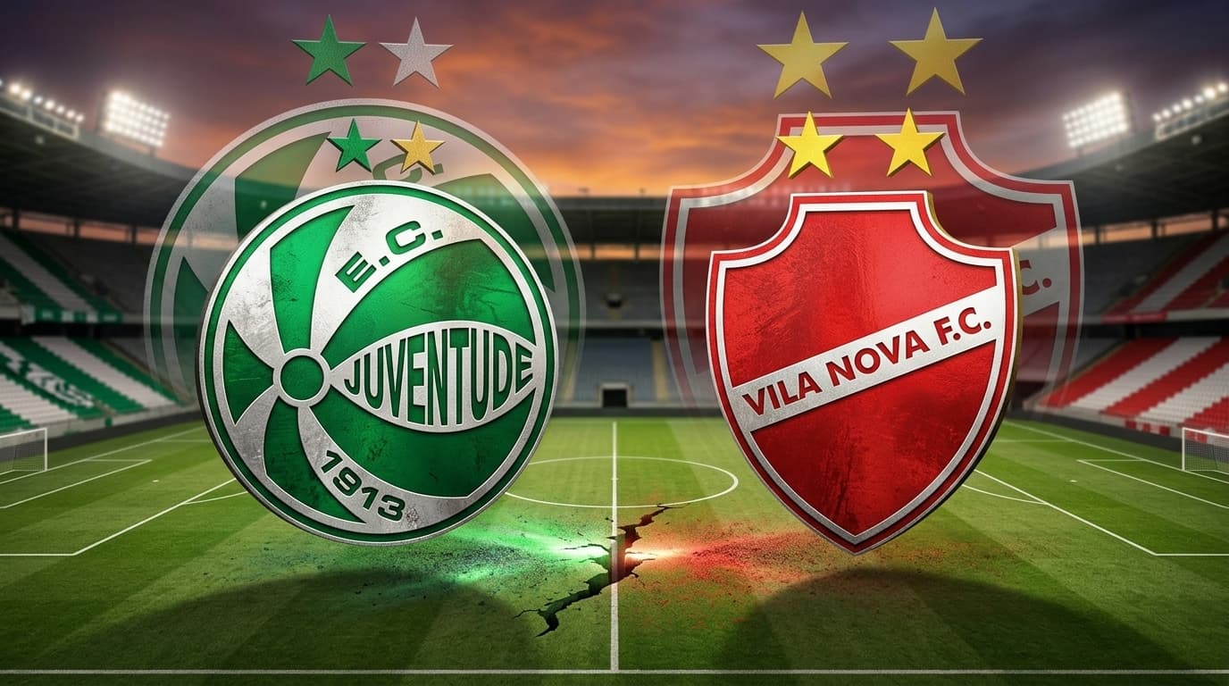 Juventude x Vila Nova ao vivo hoje! Onde assistir, gols, melhores momentos, horário e escalações