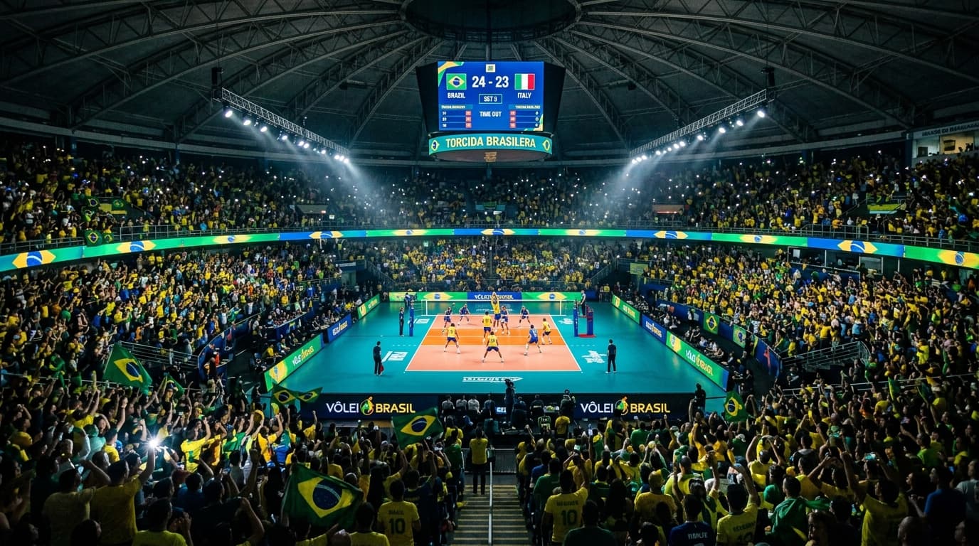 Liga das Nações de Vôlei: O Brasil se consolida como potência na reta final da competição