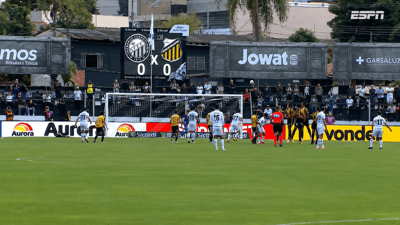 Operário-PR vence o Novorizontino com gol olímpico de Boschilia e assume o terceiro lugar na Série B