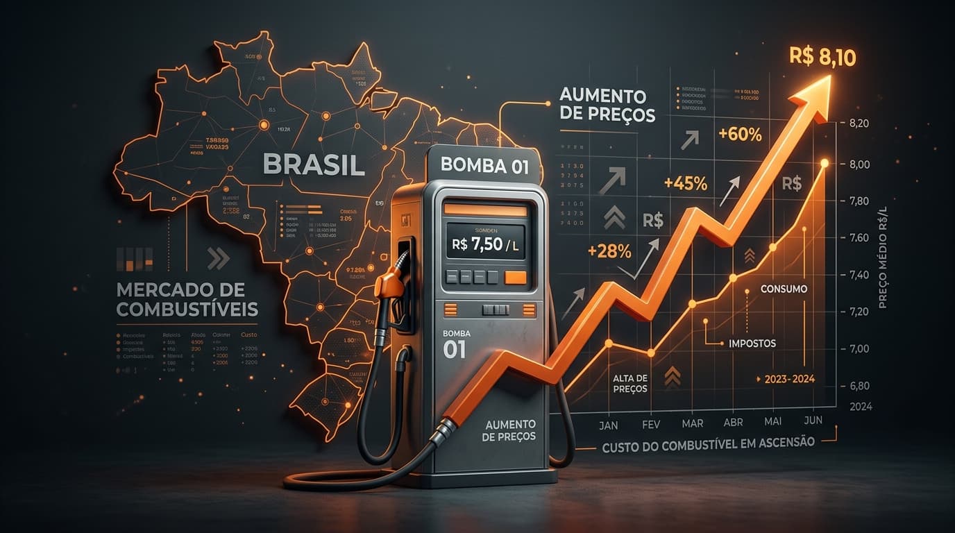Crise mundial do diesel pressiona o Brasil e ameaça elevar fretes e alimentos
