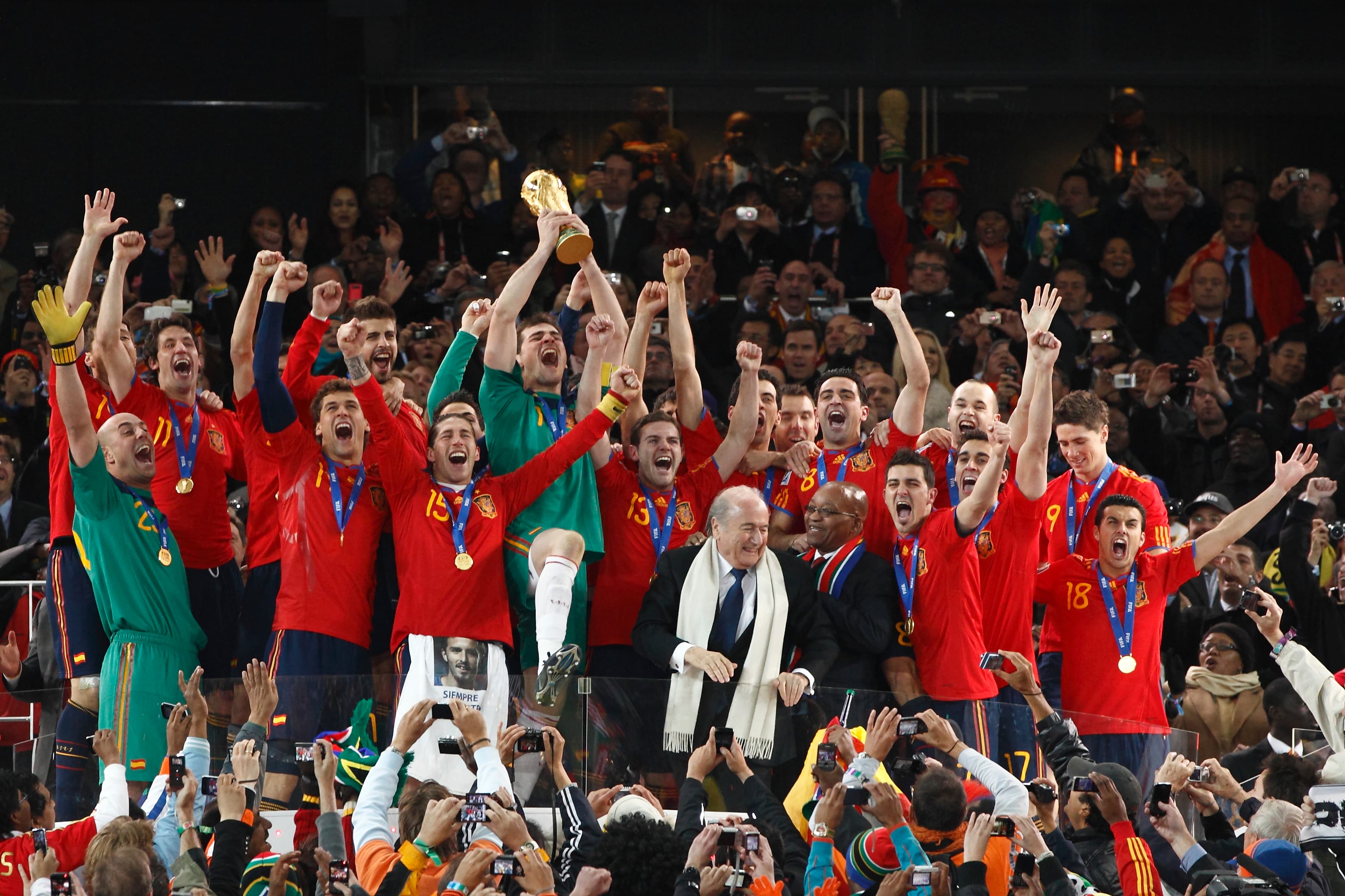 O peso da história: as semelhanças entre a campanha do título da Espanha em 2010 e a trajetória de 2026