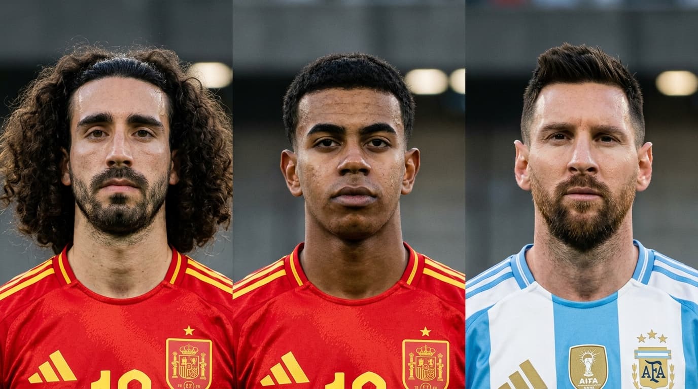 Cucurella, Yamal e Messi: os protagonistas que podem definir o título mundial hoje