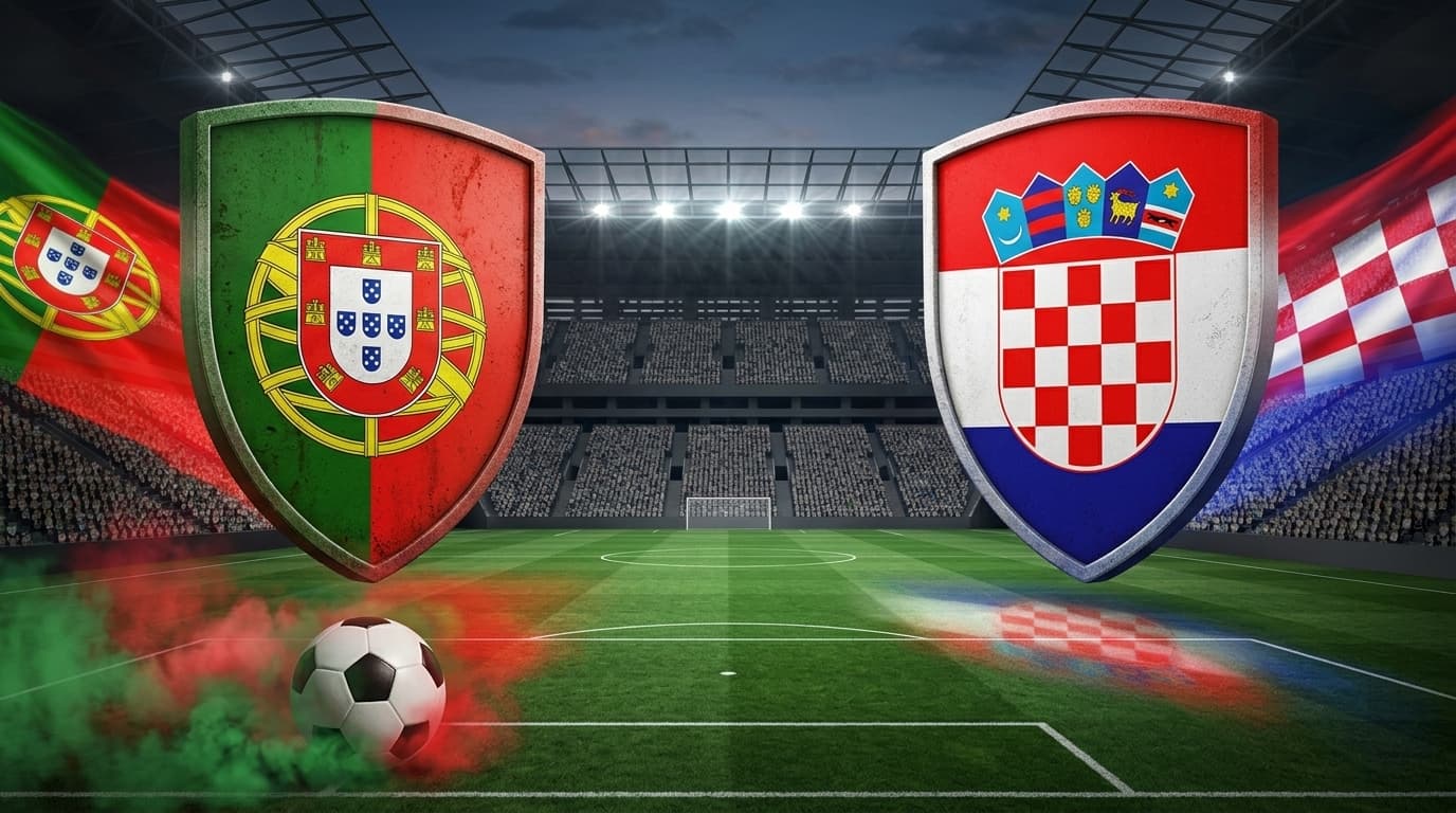 Portugal x Croácia ao vivo hoje! Onde assistir, gols, melhores momentos, horário e escalações