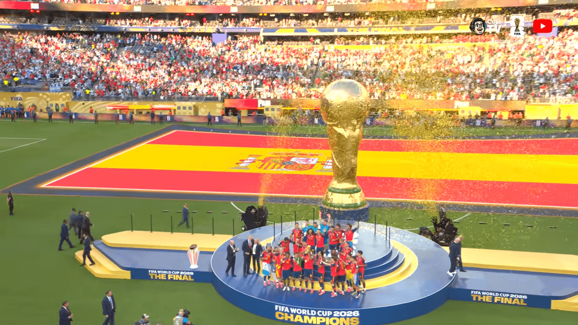 Hegemonia histórica: Espanha unifica títulos mundiais e dita os rumos do futebol global