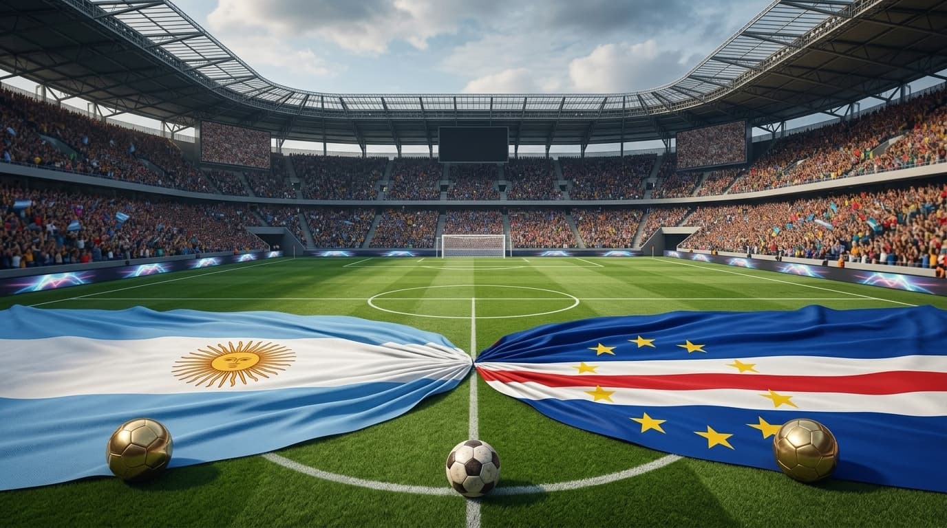 Argentina x Cabo Verde ao vivo hoje! Onde assistir, gols, melhores momentos, horário e escalações