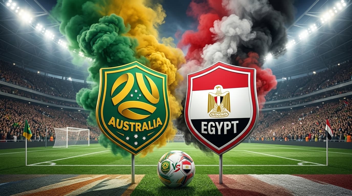 Austrália x Egito ao vivo hoje! Onde assistir, gols, melhores momentos, horário e escalações
