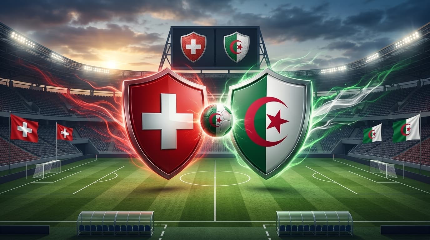 Suíça x Argélia ao vivo hoje! Onde assistir, gols, melhores momentos, horário e escalações