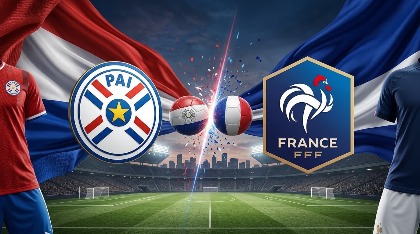 Paraguai x França ao vivo hoje! Onde assistir, gols, melhores momentos, horário e escalações