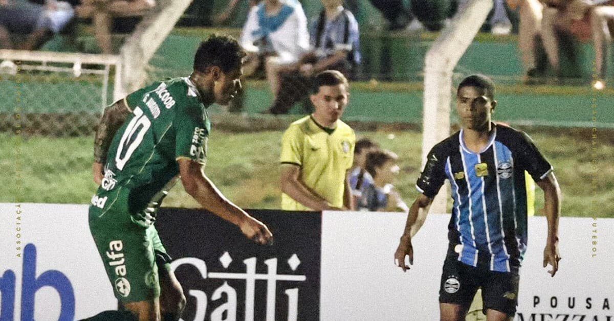 Grêmio perde para a Chapecoense em estreia amistosa em Sinop-MT