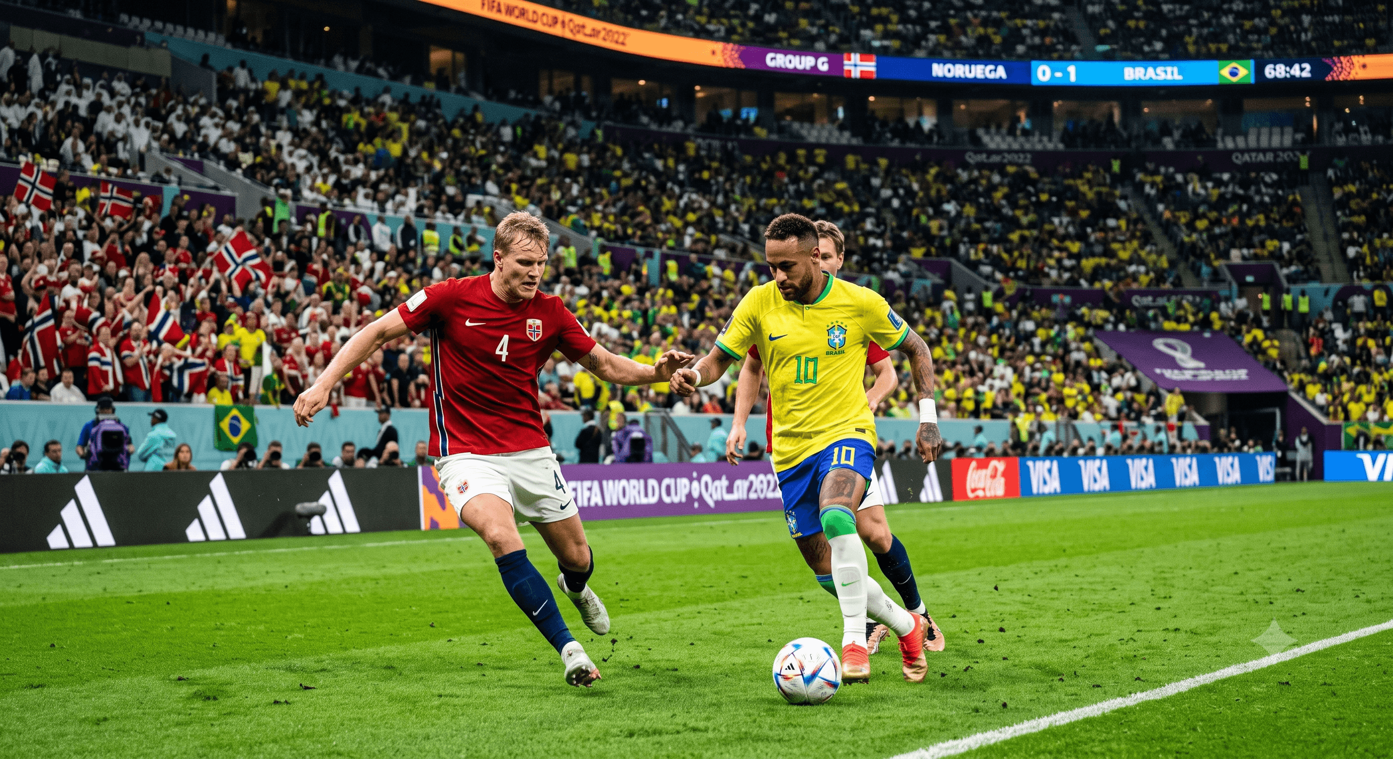 Brasil x Noruega: seleção nunca venceu os noruegueses em quatro jogos na história