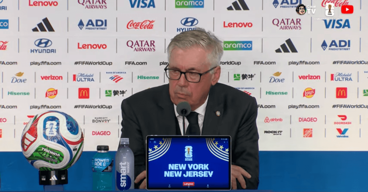 Ancelotti deve seguir na Seleção mesmo após eliminação; contrato vai até a Copa de 2030