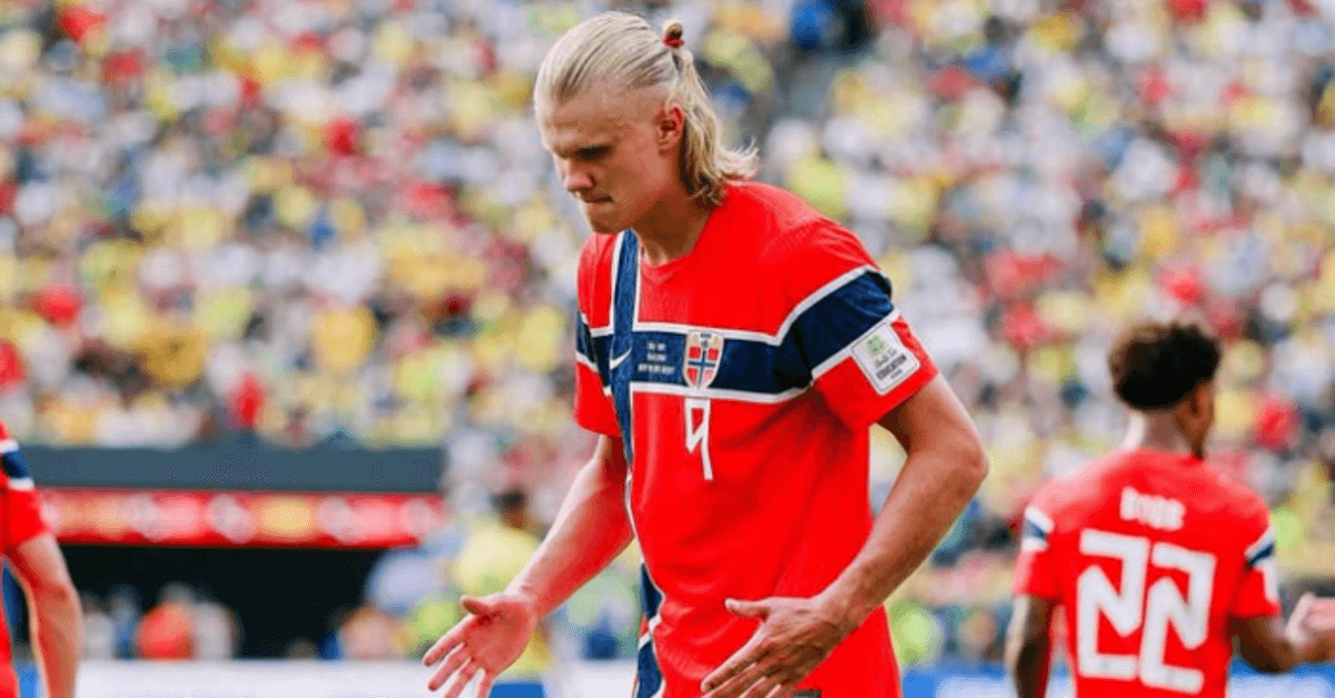 Haaland chega a 7 gols na Copa e empata com Messi e Mbappé na briga pela artilharia