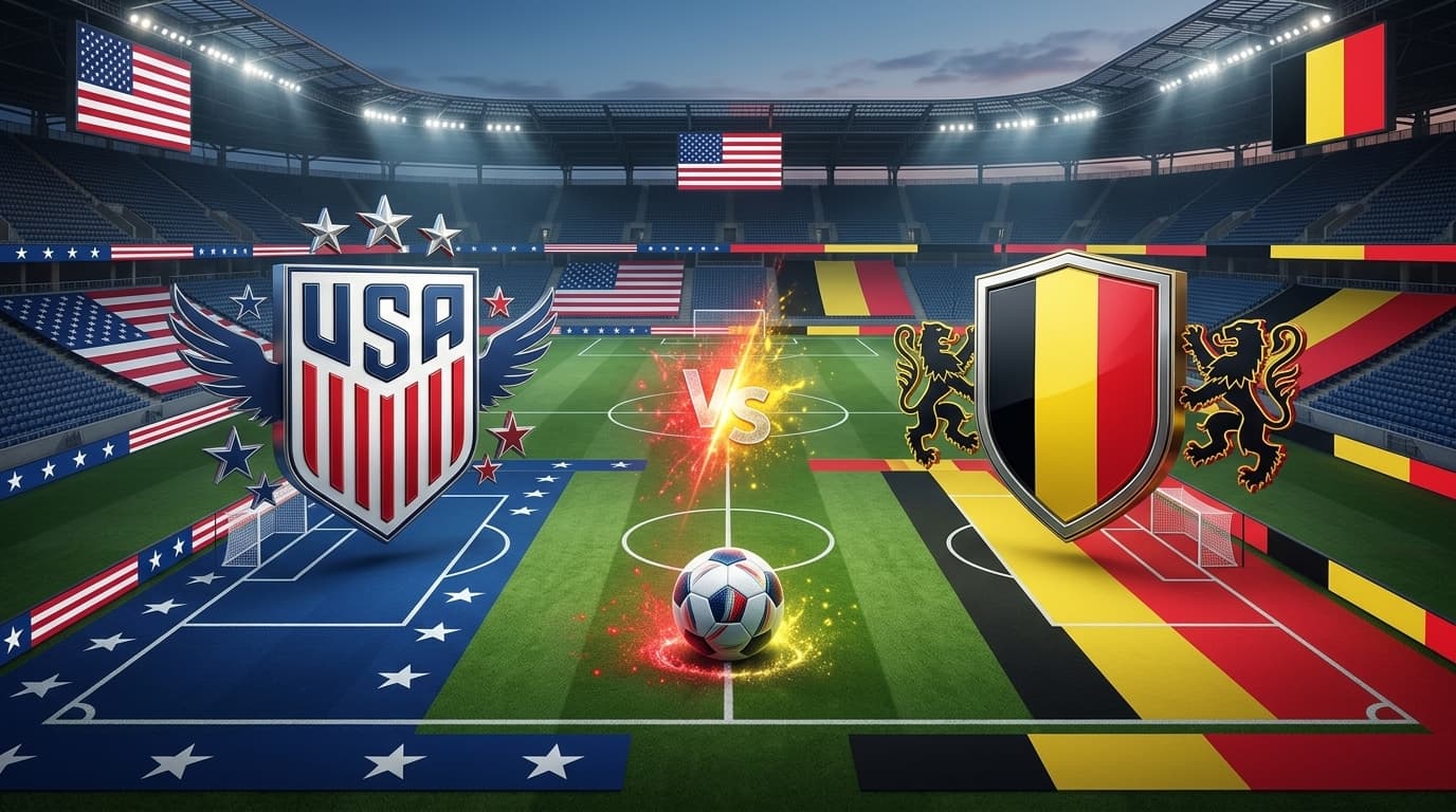 Estados Unidos x Bélgica ao vivo hoje! Onde assistir, gols, melhores momentos, horário e escalações